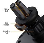 Jr-Zs255 Spider Stable Car Holder（Air Outlet）-Black – Image 3