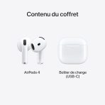 Apple AirPods 4 ANC - Blanc – Image 4
