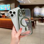 Silicone Magsafe Transparent Avec Protection Caméra Pour Iphone 14 pro max – Image 3