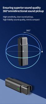 JR-LM2 Pro Microphone Lavalier lightening – Image 5
