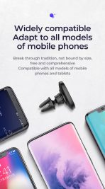 Joyroom JR-ZS202 Série Magnétique Support De Voiture Magnétique - Noir