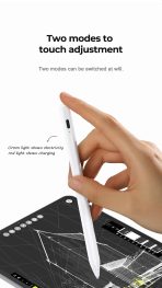 Stylo À Double Mode Capacitif Joyroom JR-K12. Stylet Tactile Sensible Magnétique