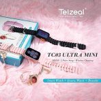 Montre Connectée Telzeal TC03 Ultra Mini Rose – Image 2