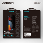 Verre trempé anti-espion Joyroom Knight 2,5D Privacy TG pour iPhone 13 Pro Max ( – Image 3