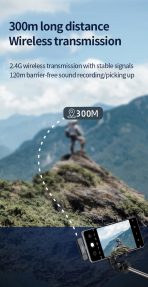 JR-LM2 Pro Microphone Lavalier lightening – Image 4