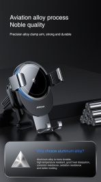 JOYROOM    SUPPORT DE VOITURE À GRAVITÉ DE CHARGE SANS FILJR-ZS212 – Image 8