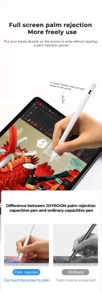 Stylo À Double Mode Capacitif Joyroom JR-K12. Stylet Tactile Sensible Magnétique – Image 7