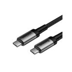 câble Cafule Type-C PD 3.1 100W Gris Noir – Image 2