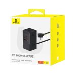 Miltuprise Baseus PowerCombo Tower Power Strip PD 100W – Image 2