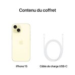 iPhone 15 128go jaune-Apple – Image 8